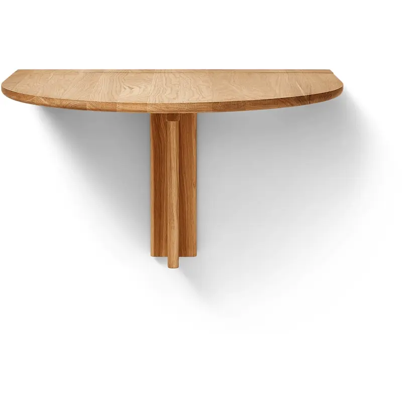 Nyhet Trefoil Fällbart Väggbord, Ek