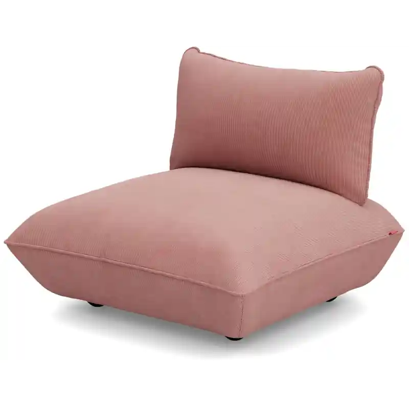 Populärt val Sumo Seat Cord Recycled Soffa, Soft Pink