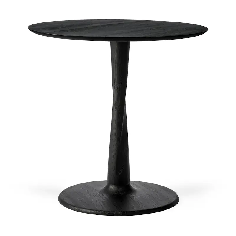 Torsion Bord Ø70x69 Cm cm, Svart Ek Kundfavorit