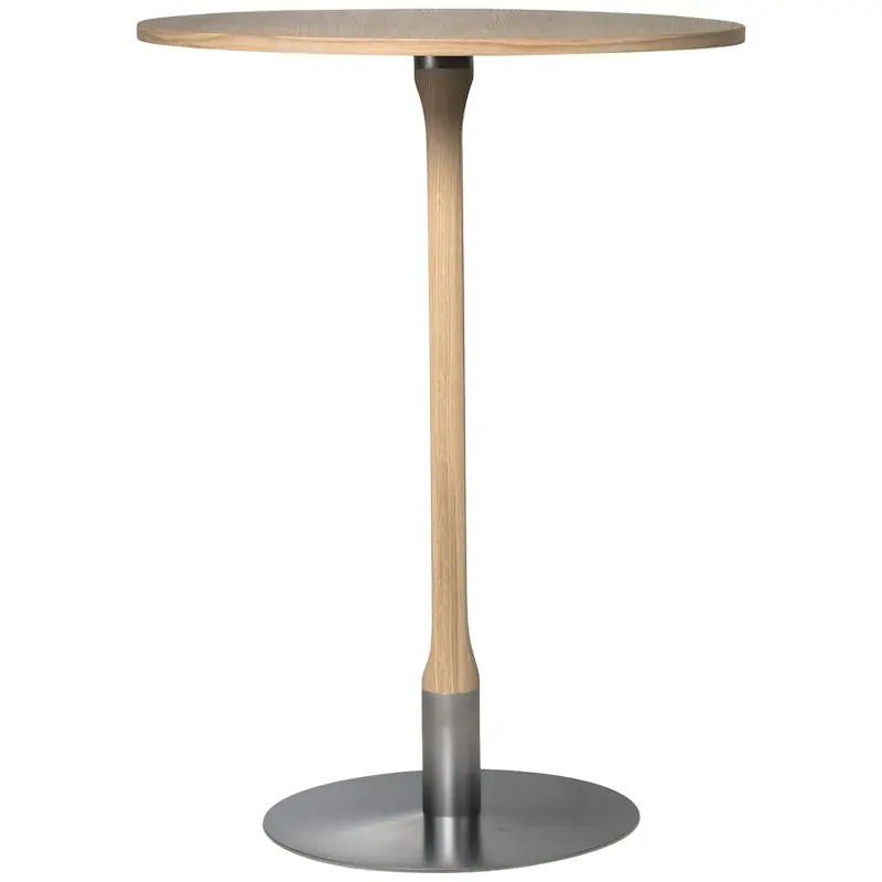 Erbjudande Rod Barbord Vitpigmenterad Ek, Ø70 cm