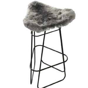 Iceland Barpall 82 cm, Svart / Shorn Grey Trygg betalning
