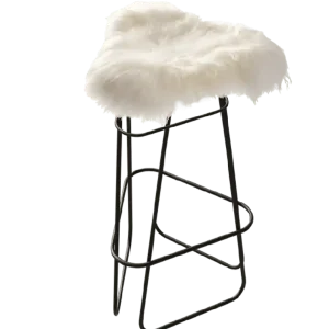 Köp online Iceland Barpall 82 cm, Svart / Wild White