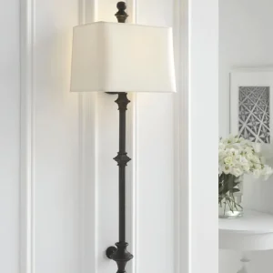 Cawdor Stanchion vägglampa svart Utförsäljning