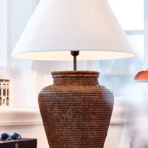 Cognac bordslampa rotting Premium