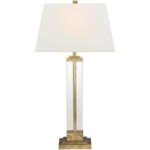 Billigare Wright bordslampa Gilded Iron