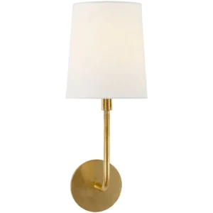 Lägg i varukorgen Go Lightly vägglampa Gilded/linne