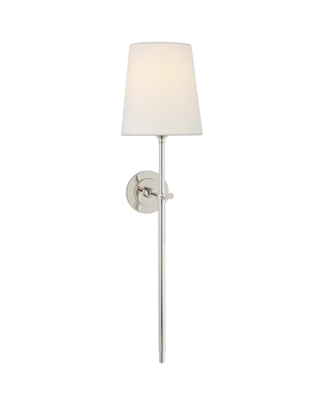 Beställ idag Bryant Tail vägglampa nickel