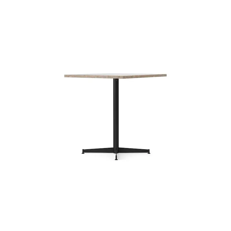 Endast idag Nook Matbord 70x60 Svart/Kunis Breccia