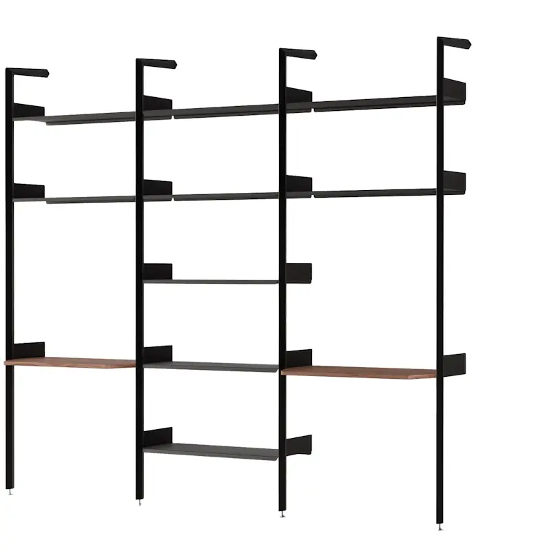 Rombe IF2/IF4/IF5 Hyllsystem Config I, Antracit Snabb frakt