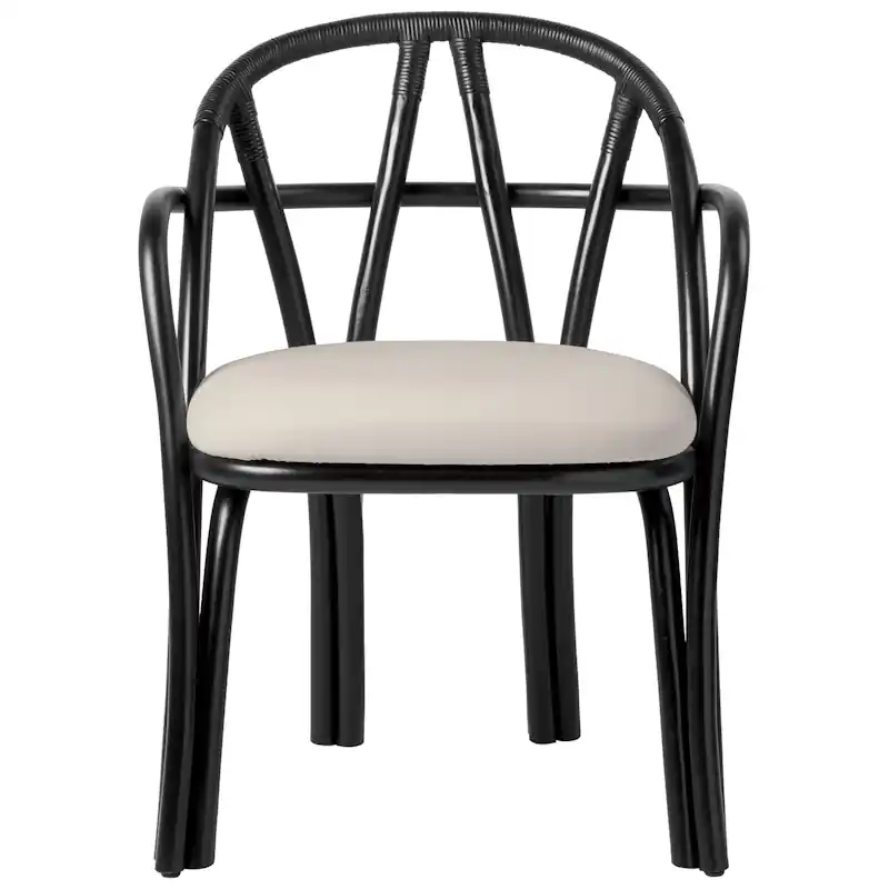 Sänkt pris Bistra Matsalsstol, Ebony / Fustagno 001