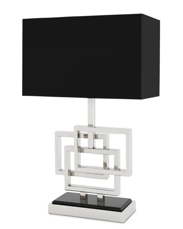 Beställ idag Windolf bordslampa nickel