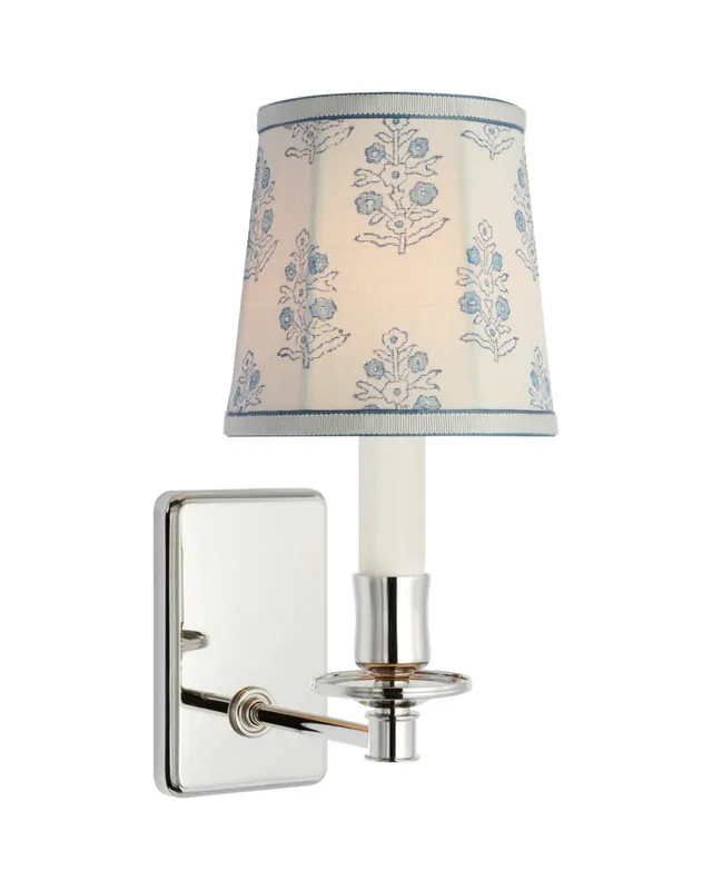Populär Tara 12" vägglampa nickel/blue aditi