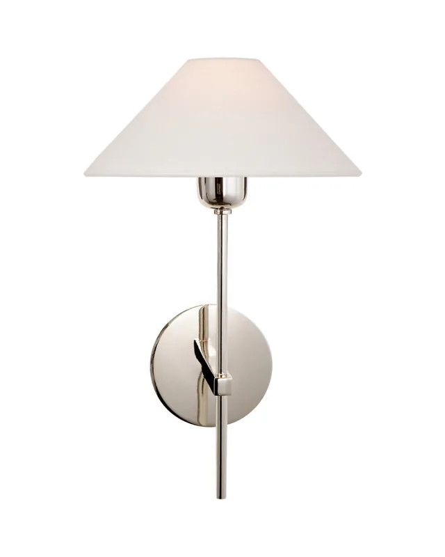Beställ idag Hackney vägglampa nickel