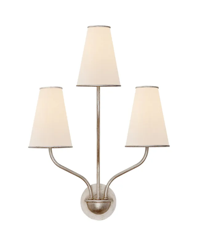 Kundfavorit Montreuil vägglampa silver