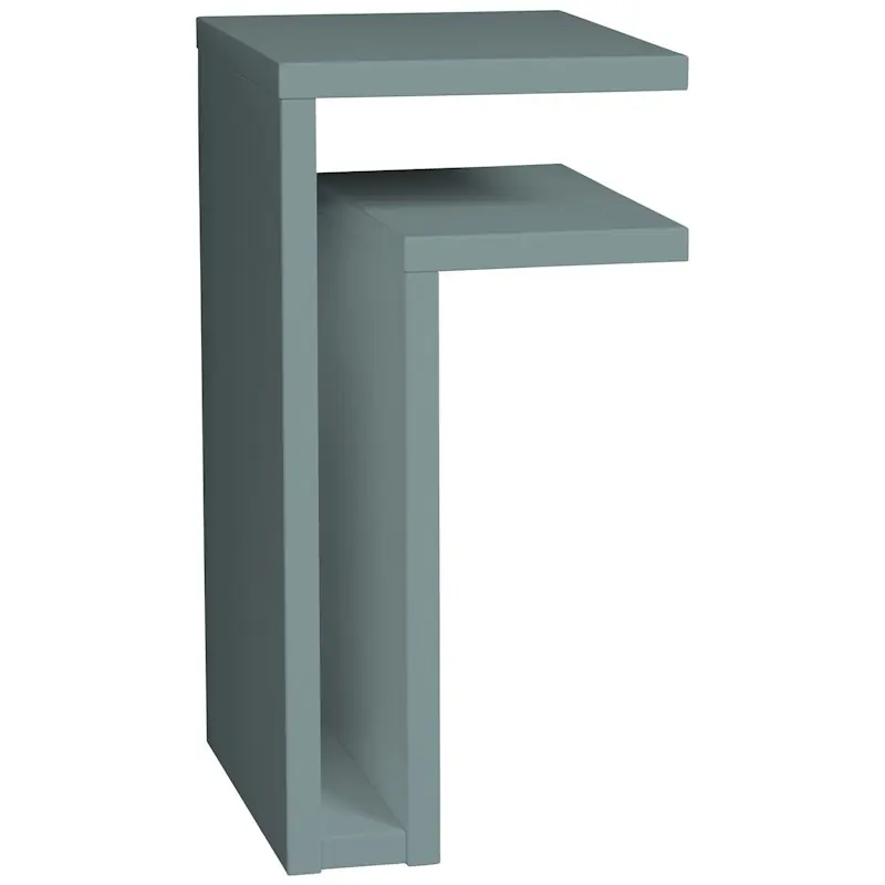 Begränsat antal F-Shelf Vägghylla Höger, Pigeon Blue