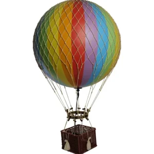 Handla nu Jules Verne luftballong LED regnbåge