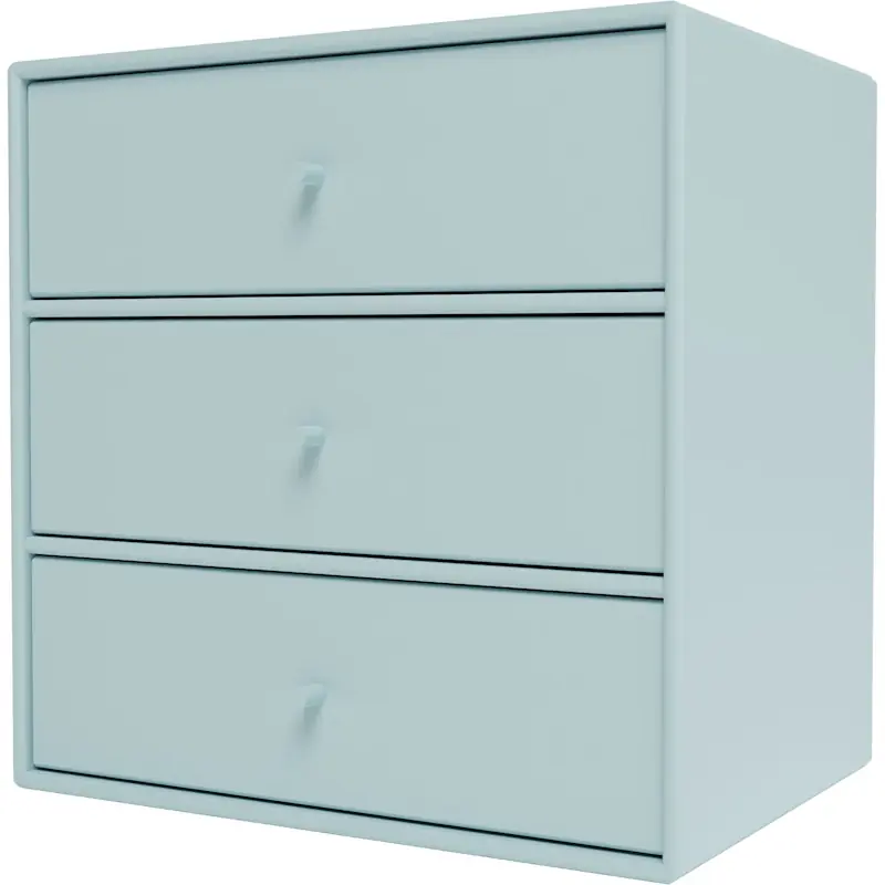 Köp online Mini 1007 Hylla Med Tre Lådor, Flint