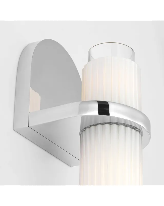 Arena 20" vägglampa nickel Snabb frakt