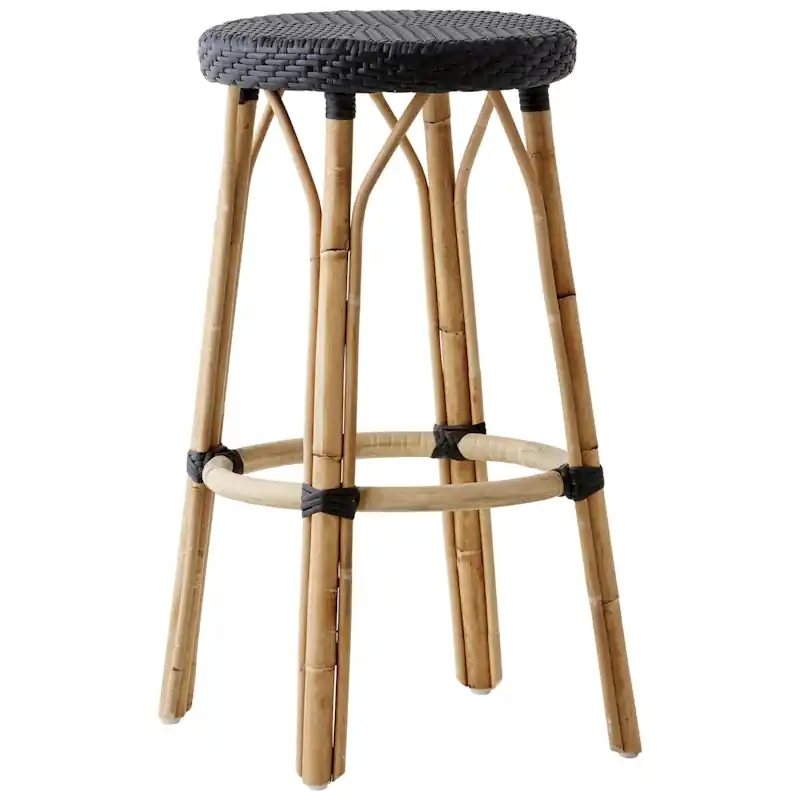 Simone Barstol 78 cm, Svart Säker betalning