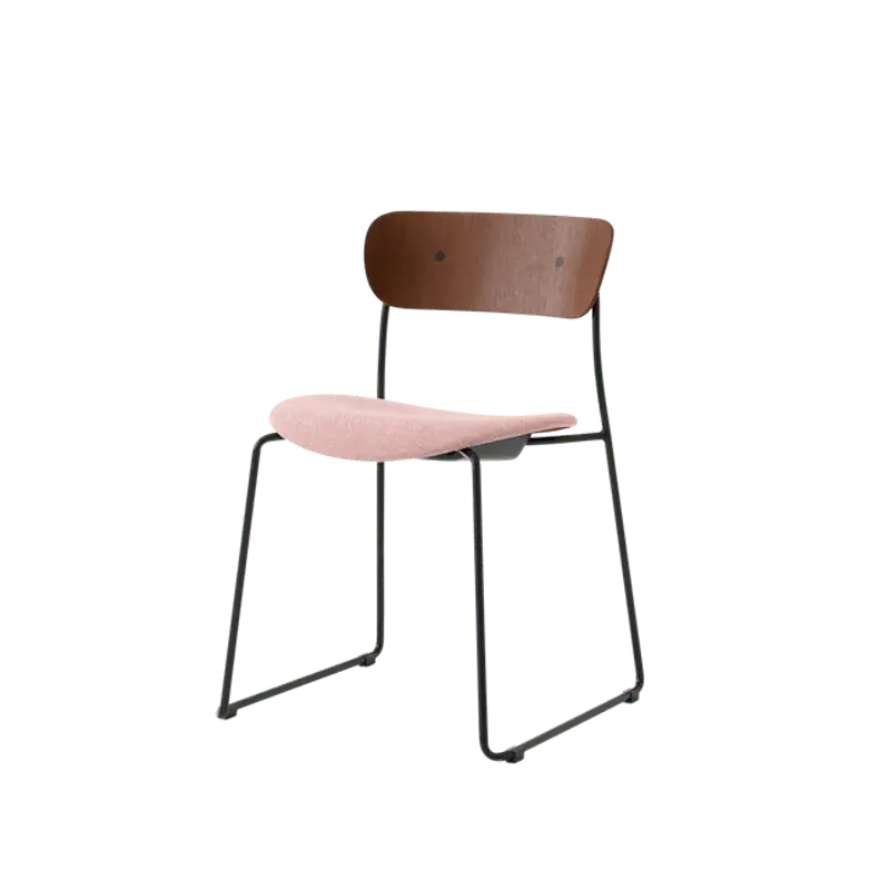Köp online Pavilion AV52 Matstol Polstrad Sits Svart/Ecriture