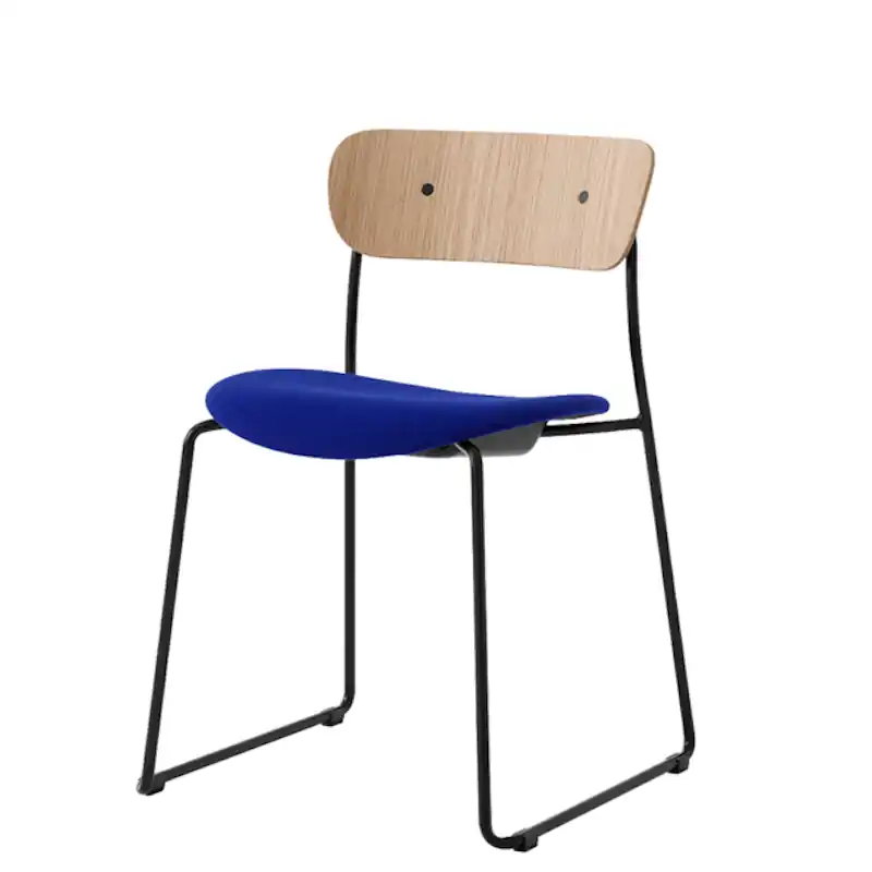 Outlet Pavilion AV52 Matstol Polstrad Sits Svart/Hallingdal