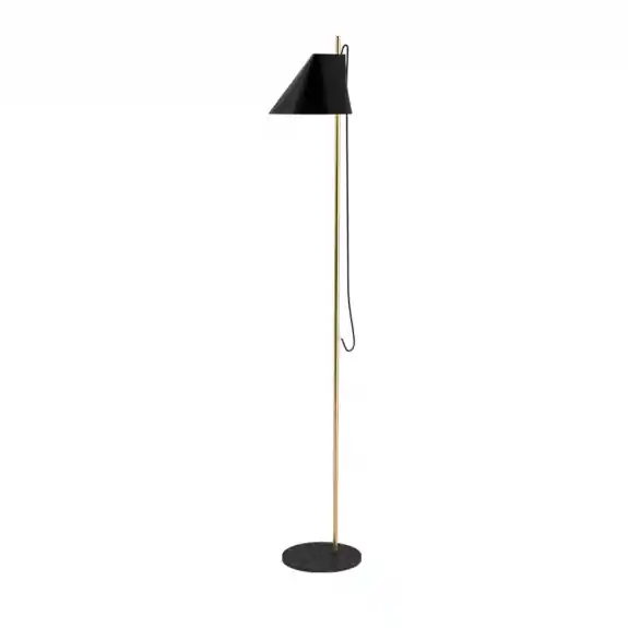 Yuh Golvlampa Mässing/Svart Begränsat antal