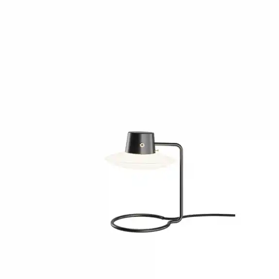 AJ Oxford 280 Bordslampa Black/Opal Glass Populär