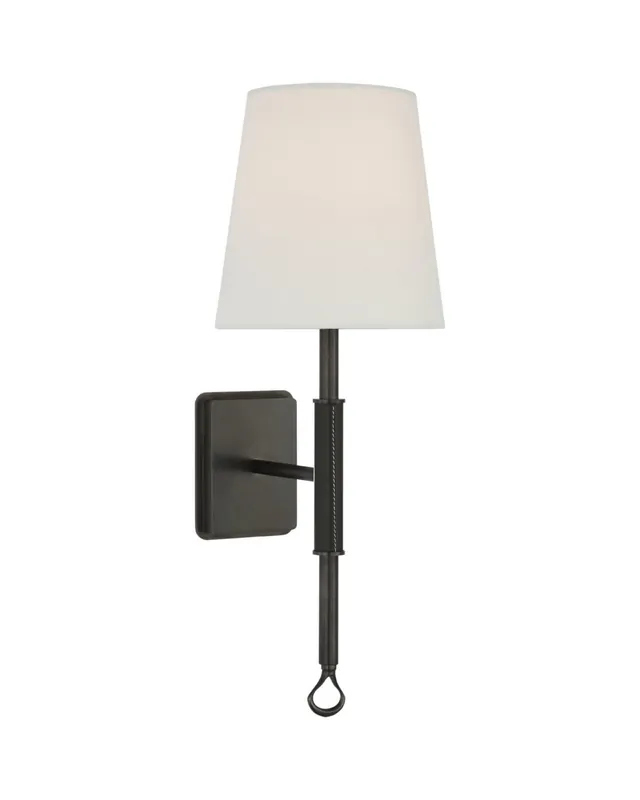 I lager Griffin vägglampa brons