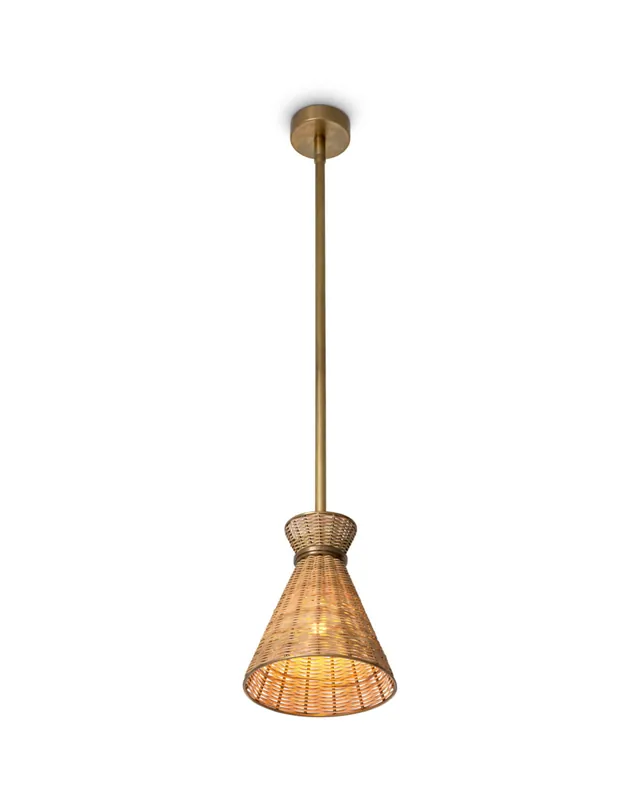 Kon Tiki taklampa beige Begränsat antal