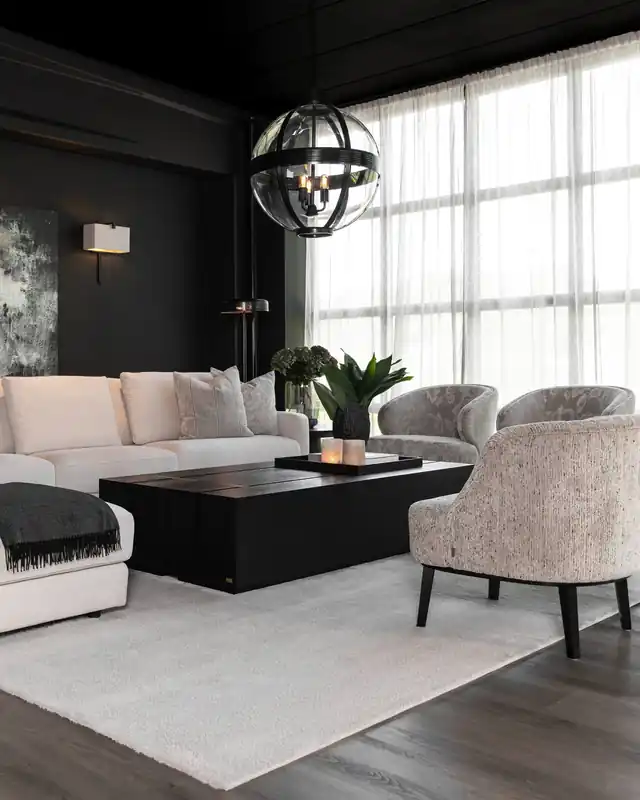 Timeless taklampa rund svart Ø66 Billig