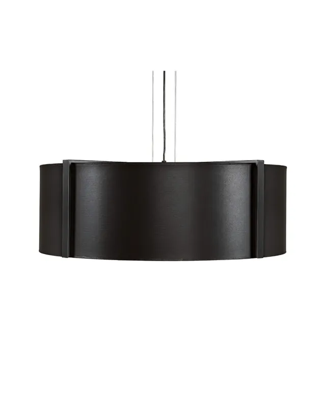 Köp online Calgary taklampa läder ebony