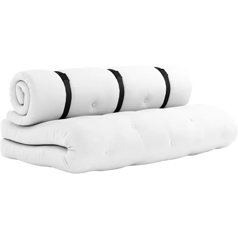 Buckle-Up Soffa Med Bälte Utomhus, Vit / Svart Begränsat antal