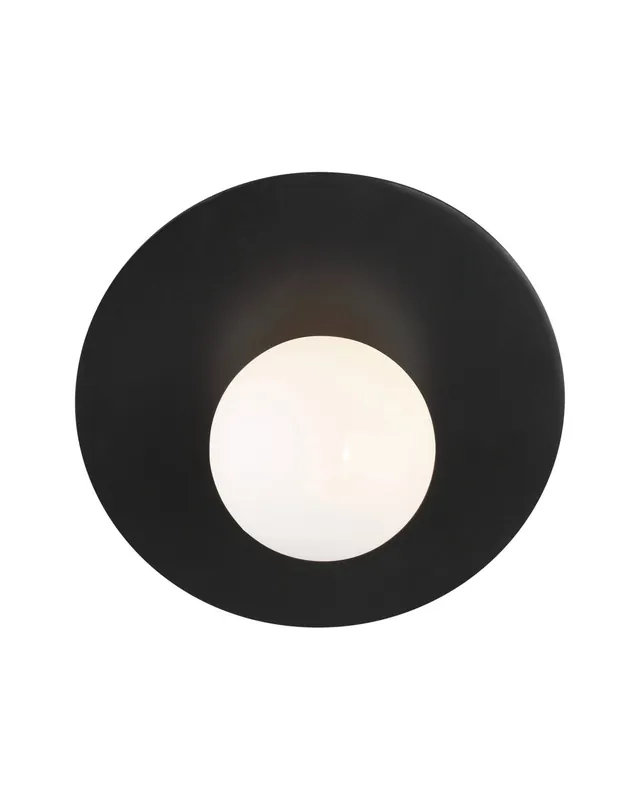 Bästa pris Nodes vägglampa vinklad svart
