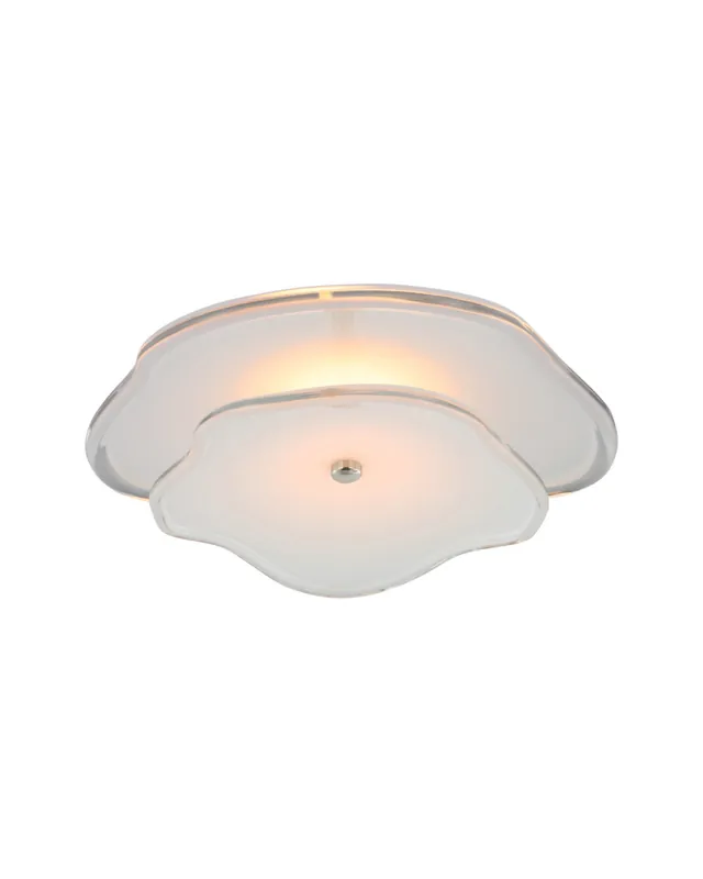 Leighton 14" plafond nickel Rea