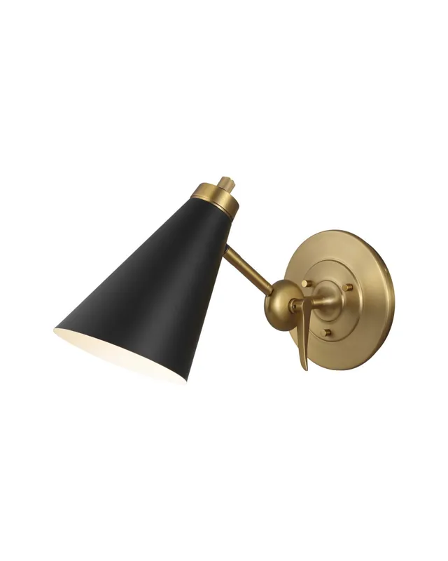Signoret vägglampa mässing/svart Extra rabatt