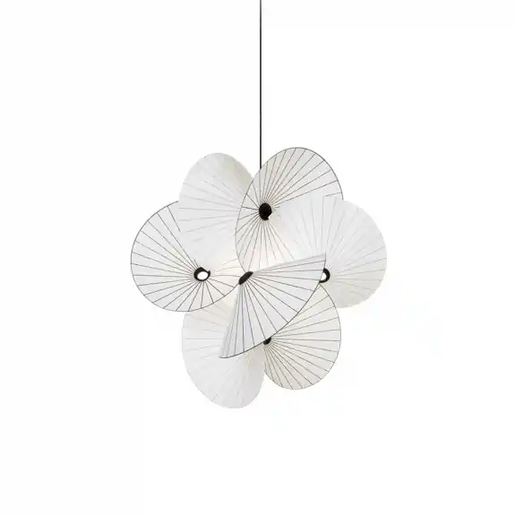 Snabb frakt Serpentine Light 8 Pendel White