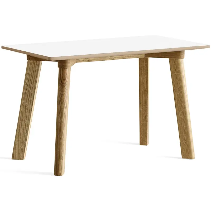 Endast idag CPH Deux 215 2.0 Bänk 75 cm, Pearl White / Vattenbaserad Lackad Ek