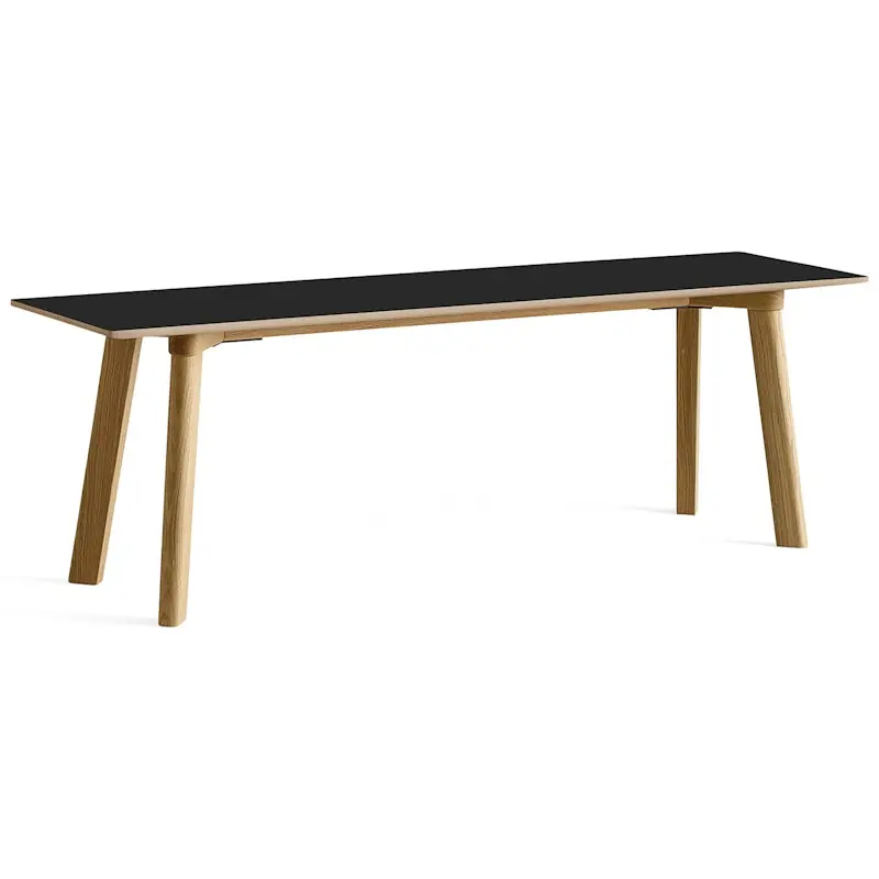 CPH Deux 215 2.0 Bänk 140 cm, Stone Grey / Vattenbaserad Lackad Ek Lågt pris