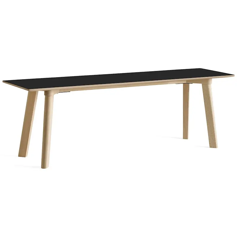 CPH Deux 215 2.0 Bänk 140 cm, Stone Grey / Obehandlad Bok Kampanj