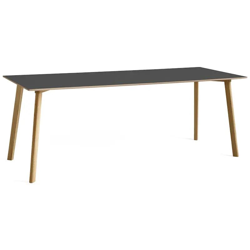 Snabb frakt CPH Deux 210 2.0 Bord 75x200 cm, Stone Grey / Vattenbaserad Lackad Ek