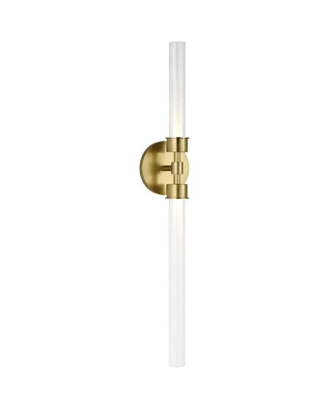 Endast idag Linger 2L vägglampa mässing