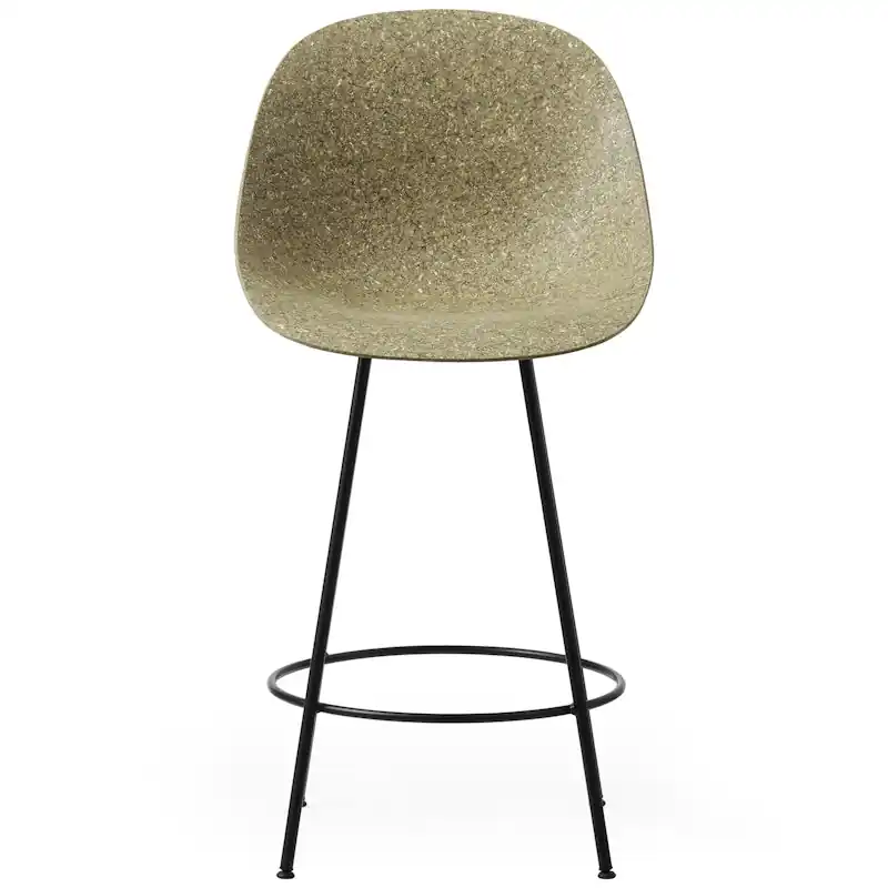 Köp online Mat Barstol 65 cm, Seaweed / Svart