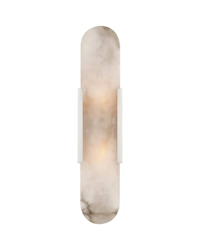 Melange vägglampa förlängd nickel Snabb frakt