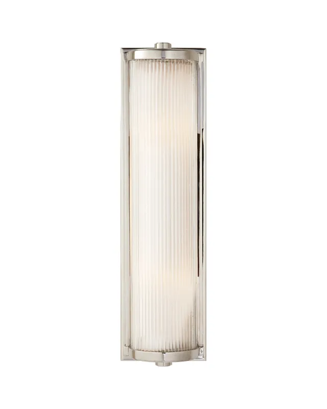 Trygg betalning Dresser vägglampa nickel