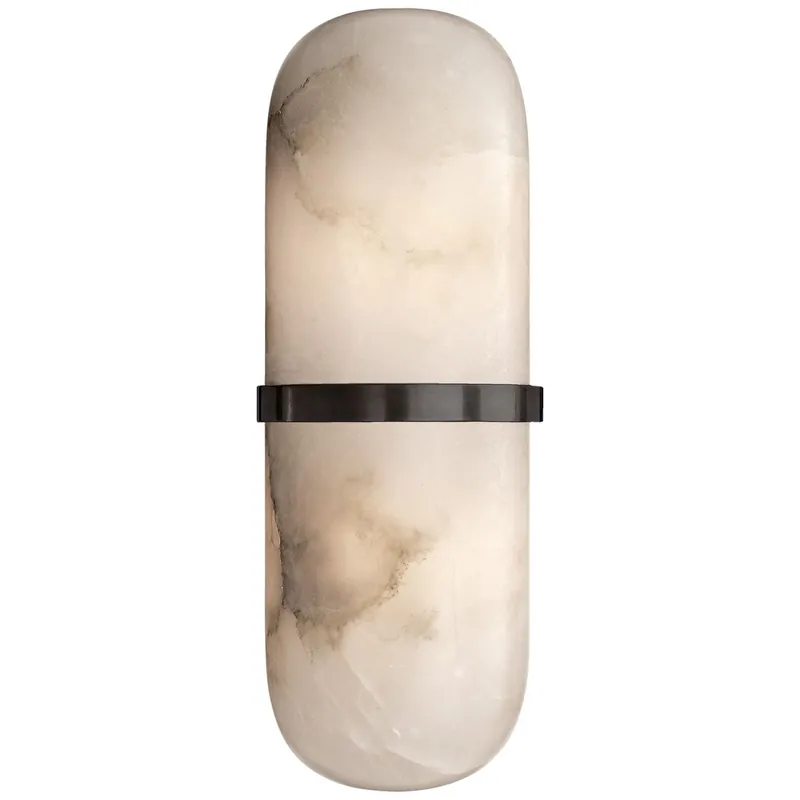 Endast denna vecka Melange Pill Form vägglampa brons