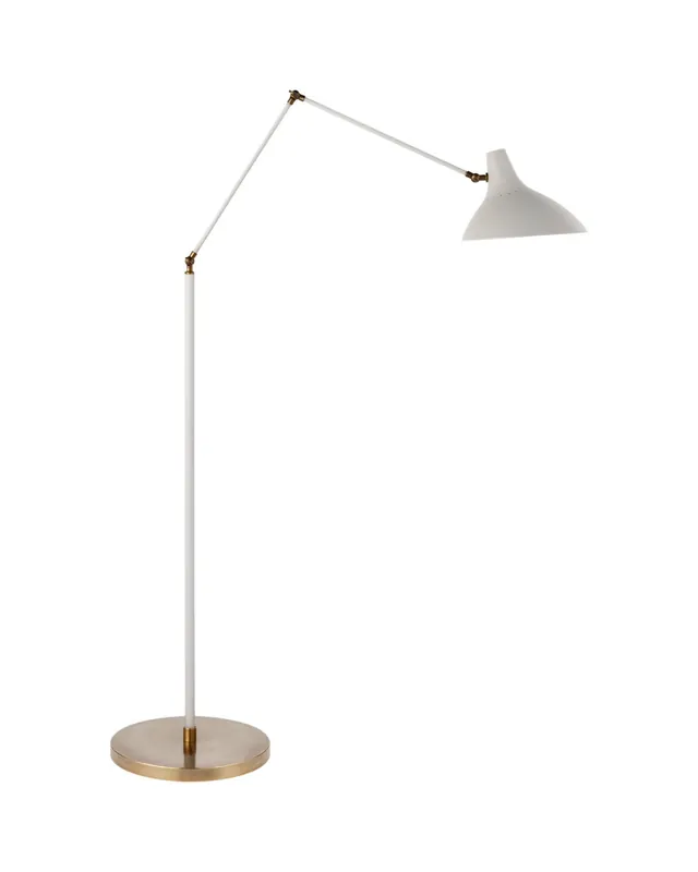 Charlton golvlampa vit Köp online