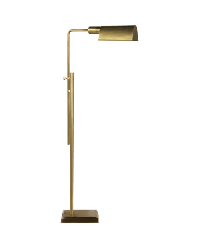 Köp nu Pask golvlampa antik mässing