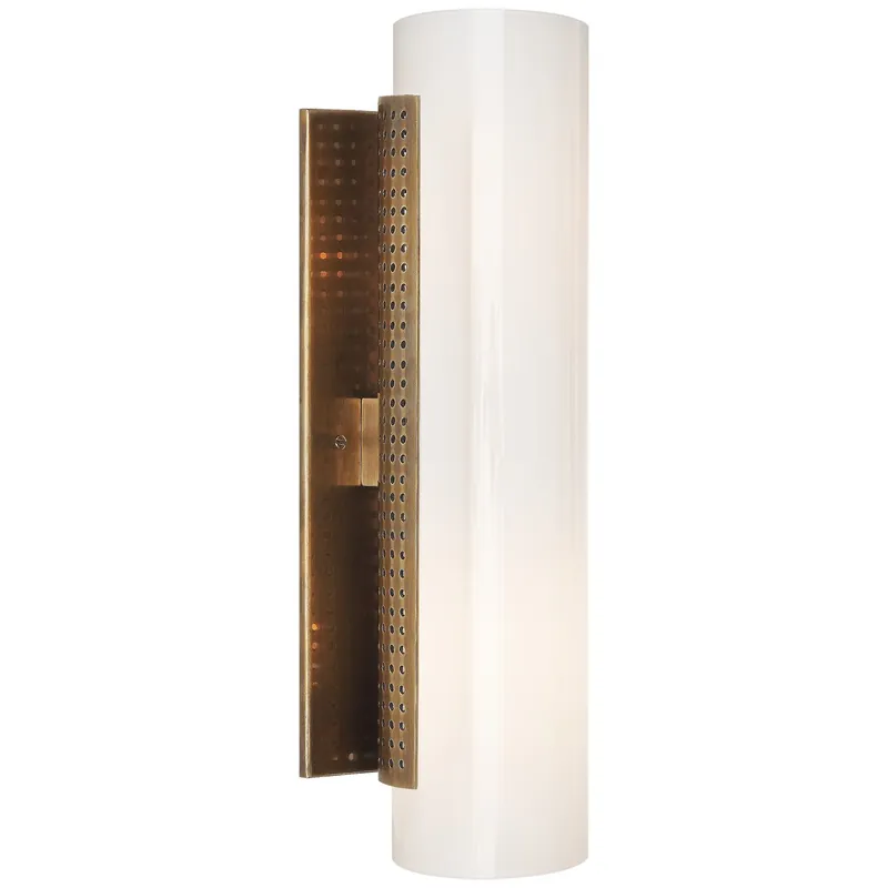 Precision Cylinder vägglampa mässing Endast denna vecka