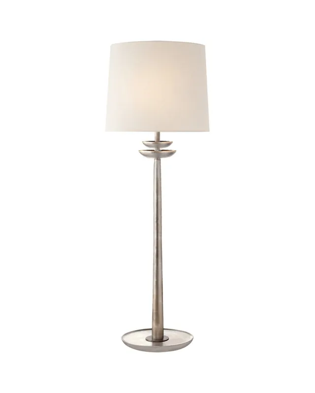 Populär Beaumont bordslampa silver