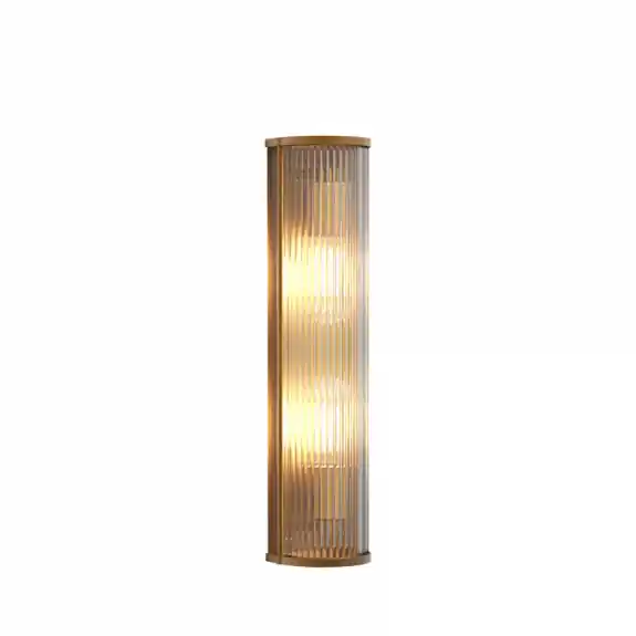 Avignon Round 525 Vägglampa Antique Brass Begränsat erbjudande
